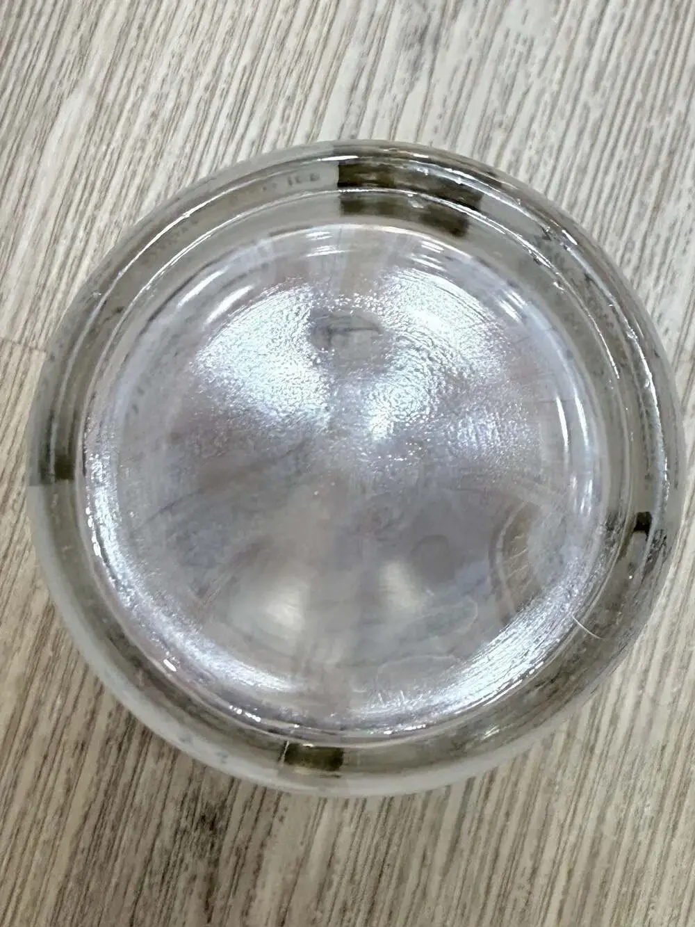 Vintage Mid-Century Glass Cocktail Shaker with Printed Drink Recipes